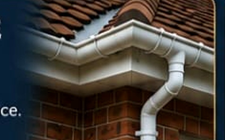 Roofline and guttering detail